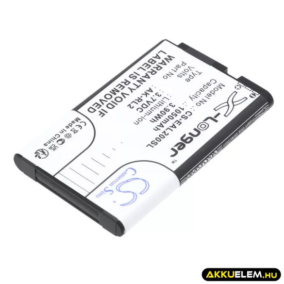 Utángyártott Emporia mobil Li-ion akkumulátor 3.7V 1050mAh AK-RL2, AK-RL2(V1.0) - CameronSino