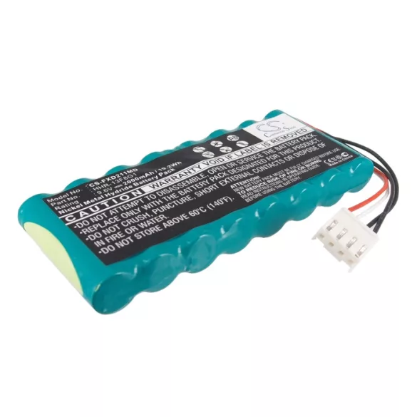 Utángyártott Fukuda Orvosi Ni-MH akkumulátor 9.6V 2000mAh HHR-13F8G1, 8-HRAAFD - CameronSino