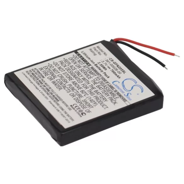 Utángyártott Garmin GPS Li-ion akkumulátor 3.7V 700mAh 361-00026-00 - CameronSino