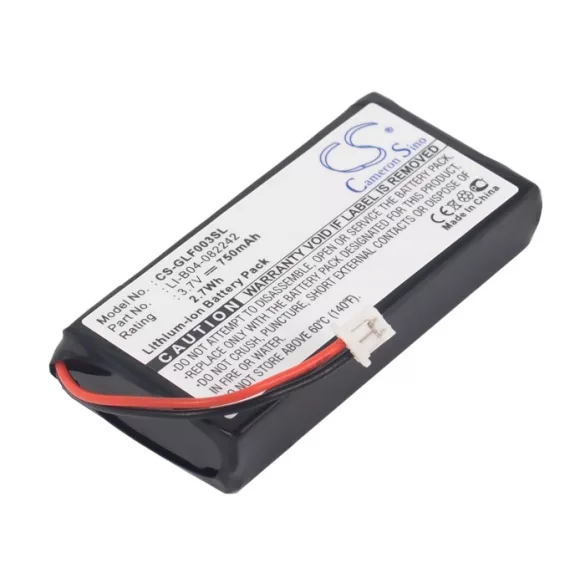 Utángyártott Golf Buddy GPS Li-ion akkumulátor 3.7V 750mAh LI-B04-082242 - CameronSino