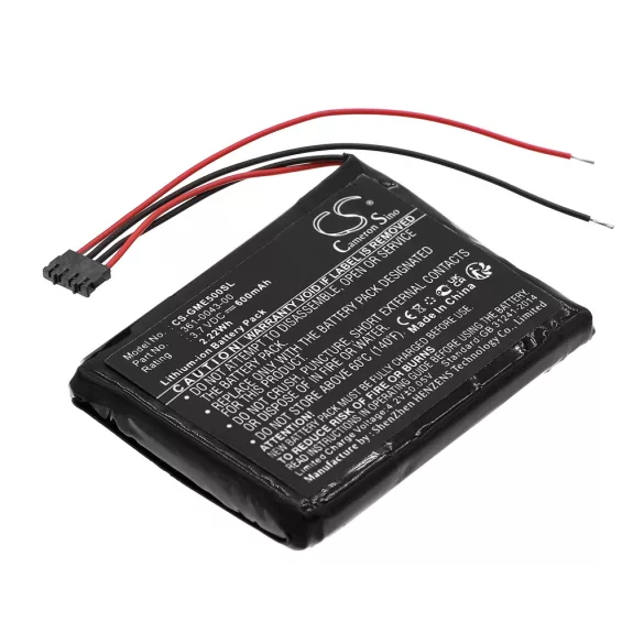 Utángyártott Garmin GPS Li-ion akkumulátor 3.7V 600mAh 361-0043-00, 361-0043-01 - CameronSino