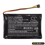 Utángyártott Garmin GPS Li-ion akkumulátor 3.7V 1000mAh KE37BE49D0DX3 - CameronSino