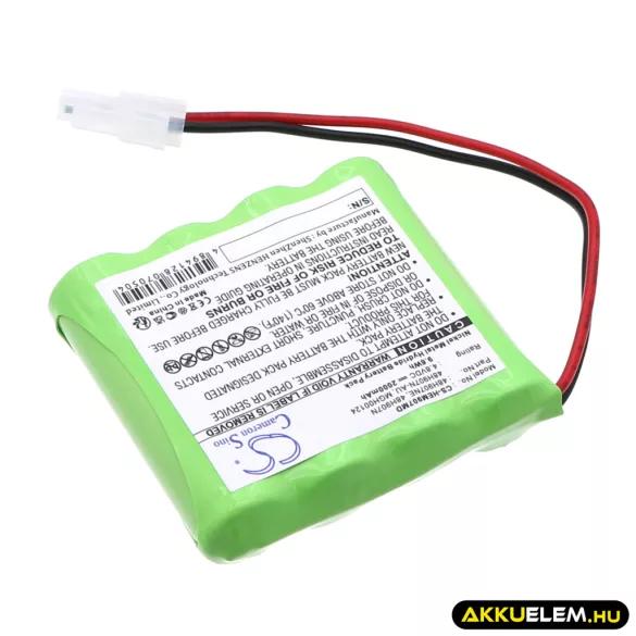 Utángyártott Omron Orvosi Ni-MH akkumulátor 4.8V 2000mAh 48H907N, 48H907N-AU - CameronSino
