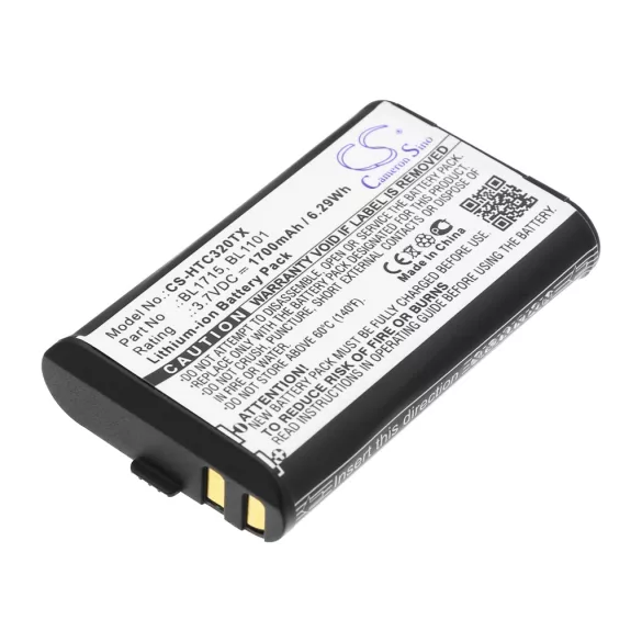 Utángyártott HYT adó-vevő rádió Li-ion akkumulátor 3.7V 1700mAh BL1715, BL1101 - CameronSino