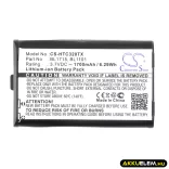 Utángyártott HYT adó-vevő rádió Li-ion akkumulátor 3.7V 1700mAh BL1715, BL1101 - CameronSino