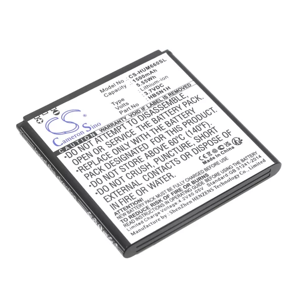 Utángyártott Cricket mobil Li-ion akkumulátor 3.7V 1500mAh - CameronSino