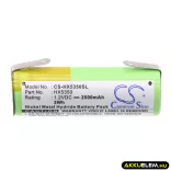 Utángyártott Philips Fogkefe Ni-MH akkumulátor 1.2V 2500mAh - CameronSino