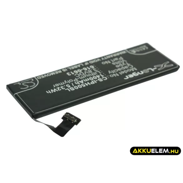 Utángyártott Apple mobil Li-Polymer akkumulátor 3.8V 1400mAh 616-0611, AAP353292PA - CameronSino