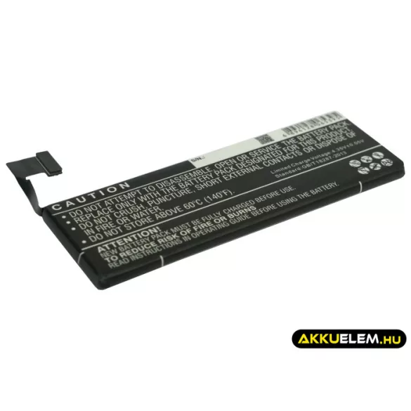 Utángyártott Apple mobil Li-Polymer akkumulátor 3.8V 1400mAh 616-0611, AAP353292PA - CameronSino
