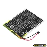 Utángyártott Garmin GPS Li-Polymer akkumulátor 3.7V 1000mAh 361-00046-00, 361-00046-01 - CameronSino