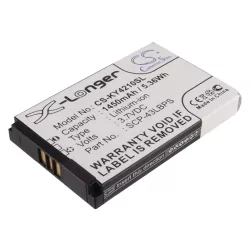   Utángyártott Kyocera mobil Li-ion akkumulátor 3.7V 1450mAh SCP-43LBPS, 5AAXBT048GEA - CameronSino