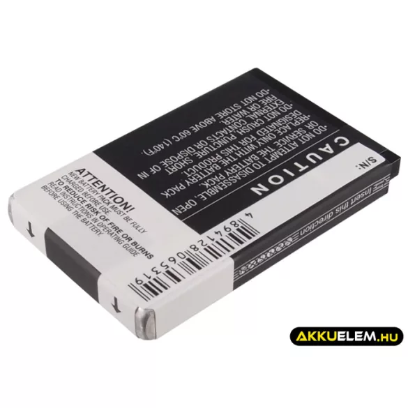 Utángyártott Kyocera mobil Li-ion akkumulátor 3.7V 1450mAh SCP-43LBPS, 5AAXBT048GEA - CameronSino