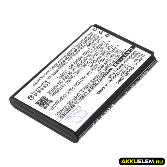 Utángyártott Liquid Image Kamera Li-ion akkumulátor 3.7V 1200mAh 55, 510-9900 - CameronSino