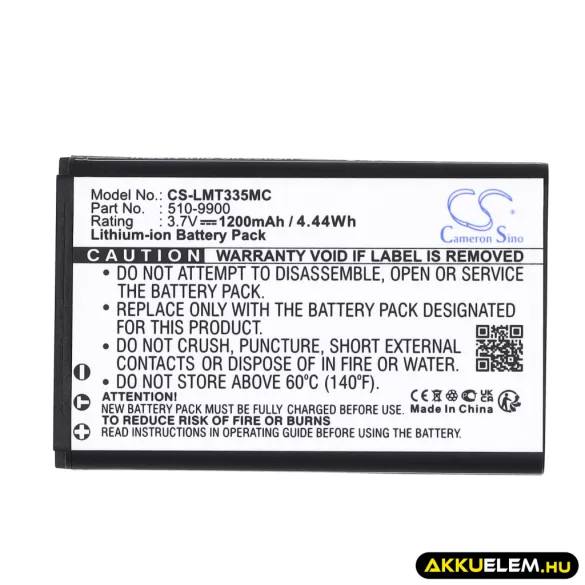 Utángyártott Liquid Image Kamera Li-ion akkumulátor 3.7V 1200mAh 55, 510-9900 - CameronSino