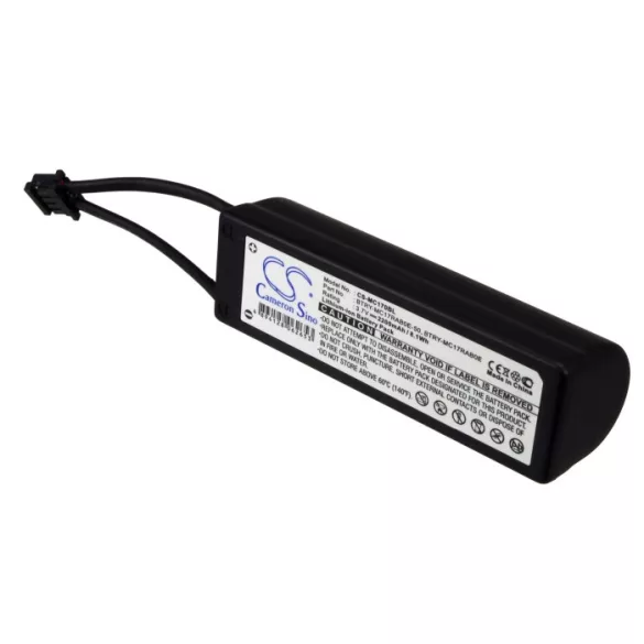 Utángyártott Symbol Vonalkód szkenner Li-ion akkumulátor 3.7V 2200mAh BTRY-MC17RAB0E-50, BTRY-MC17RAB0E - CameronSino
