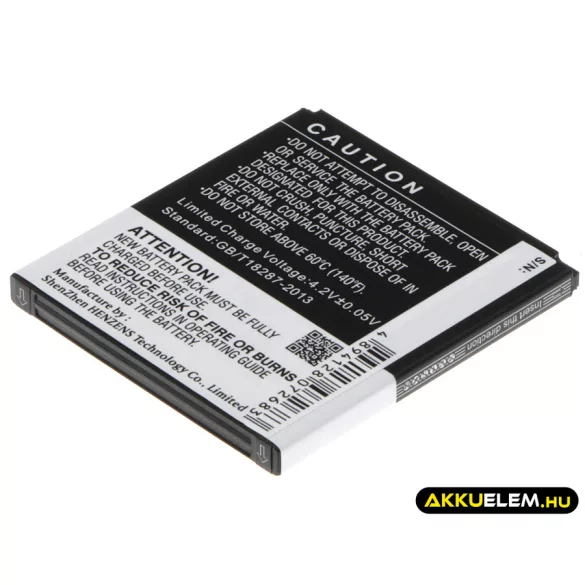 Utángyártott Mobistel mobil Li-ion akkumulátor 3.7V 1980mAh BTY26179, BTY26179MOBISTEL/STD - CameronSino