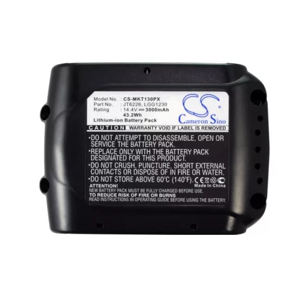 Utángyártott Makita szerszámgép Li-ion akkumulátor 14.4V 3000mAh BL1430, BL1415 - CameronSino