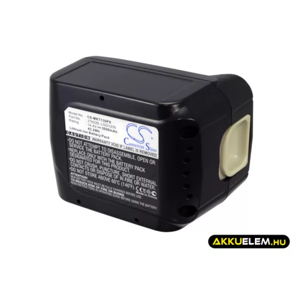 Utángyártott Makita szerszámgép Li-ion akkumulátor 14.4V 3000mAh BL1430, BL1415 - CameronSino