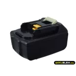 Utángyártott Makita szerszámgép Li-ion akkumulátor 18V 3000mAh 194205-3, BL1830 - CameronSino