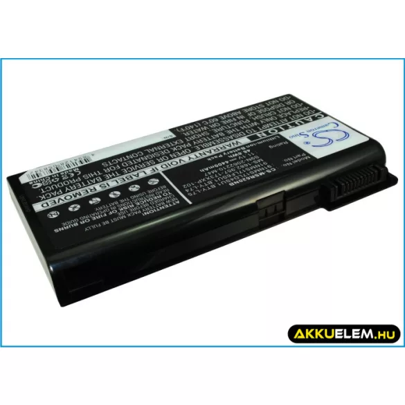 Utángyártott MSI laptop Li-ion akkumulátor 11.1V 4400mAh BTY-L74, BTY-L75 - CameronSino