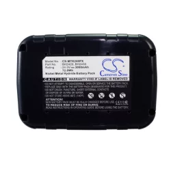   Utángyártott Makita szerszámgép Ni-MH akkumulátor 24V 3000mAh 193127-4, 193128-2 - CameronSino