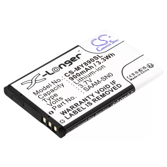 Utángyártott ZiO mobil Li-ion akkumulátor 3.7V 900mAh - CameronSino