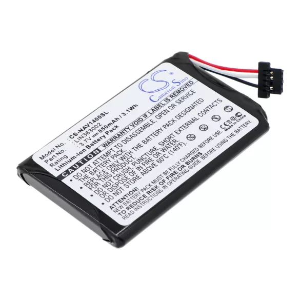 Utángyártott Navigon GPS Li-ion akkumulátor 3.7V 850mAh LIN363002 - CameronSino