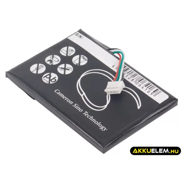 Utángyártott Navigon GPS Li-Polymer akkumulátor 3.7V 1300mAh 761NH50371W - CameronSino