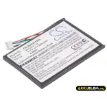 Utángyártott Navigon GPS Li-Polymer akkumulátor 3.7V 1300mAh 761NH50371W - CameronSino