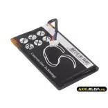 Utángyártott Navigon GPS Li-Polymer akkumulátor 3.7V 1200mAh GC500, 30.13SOT.001 - CameronSino