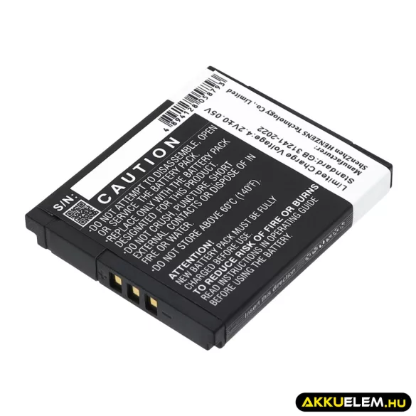 Utángyártott Canon Kamera Li-ion akkumulátor 3.7V 680mAh NB-11L, NB-11LH - CameronSino
