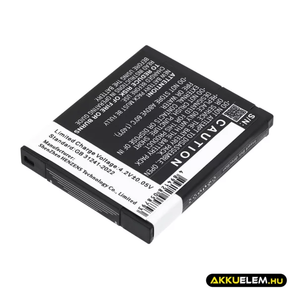 Utángyártott Canon Kamera Li-ion akkumulátor 3.7V 680mAh NB-11L, NB-11LH - CameronSino