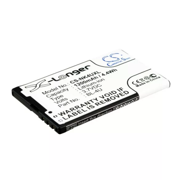 Utángyártott BLU mobil Li-ion akkumulátor 3.7V 1200mAh N4U85T - CameronSino
