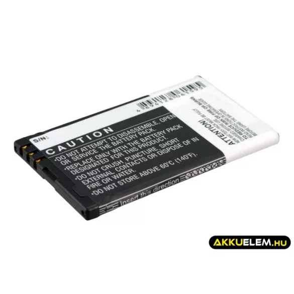 Utángyártott BLU mobil Li-ion akkumulátor 3.7V 1200mAh N4U85T - CameronSino