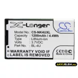 Utángyártott BLU mobil Li-ion akkumulátor 3.7V 1200mAh N4U85T - CameronSino