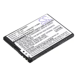   Utángyártott Nokia mobil Li-ion akkumulátor 3.7V 1250mAh BV-4D - CameronSino