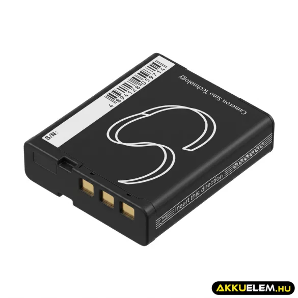 Utángyártott Casio Kamera Li-ion akkumulátor 3.7V 1800mAh NP-130, NP-130A - CameronSino