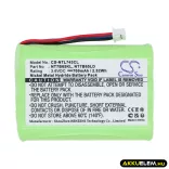 Utángyártott Polycom Vezeték nélküli telefon Ni-MH akkumulátor 3.6V 700mAh NT7B65KL, NT7B65LD - CameronSino