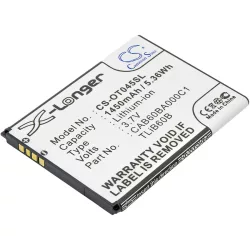   Utángyártott TCL mobil Li-ion akkumulátor 3.7V 1450mAh - CameronSino