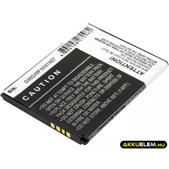 Utángyártott TCL mobil Li-ion akkumulátor 3.7V 1450mAh - CameronSino