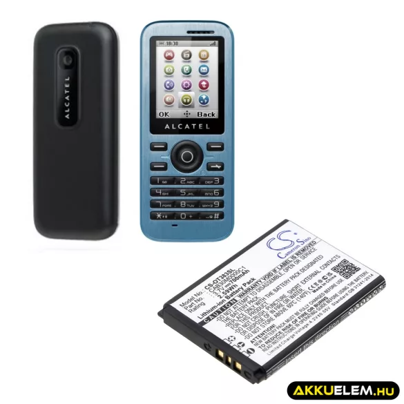 Utángyártott MTC mobil Li-ion akkumulátor 3.7V 700mAh - CameronSino