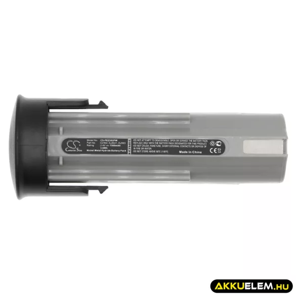 Utángyártott National szerszámgép Ni-MH akkumulátor 2.4V 1500mAh EZ902, EY903 - CameronSino