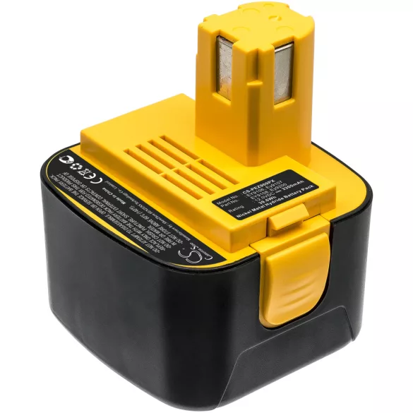 Utángyártott Panasonic szerszámgép Ni-MH akkumulátor 12V 3300mAh EY9200, EY9200B - CameronSino