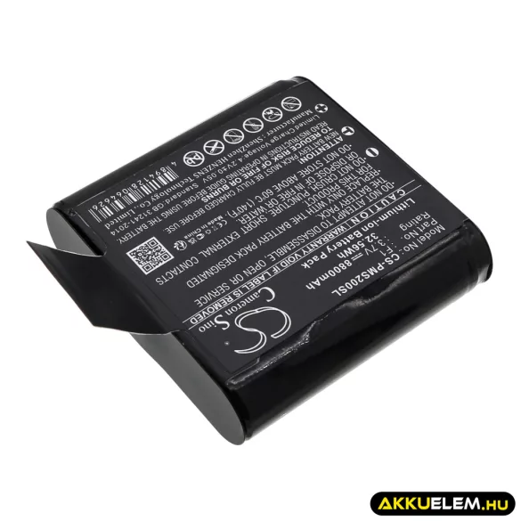 Utángyártott Pure digitális rádió Li-ion akkumulátor 3.7V 8800mAh F1 - CameronSino