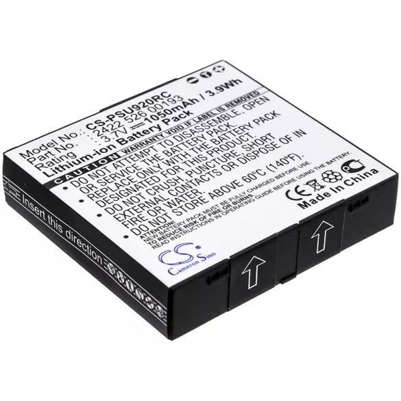 Utángyártott Philips Távirányító Li-ion akkumulátor 3.7V 1050mAh 242252600193 - CameronSino