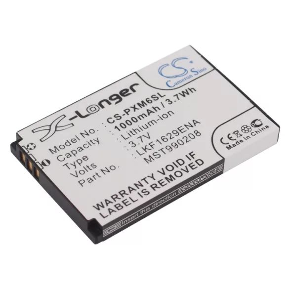Utángyártott Samsung Médialejátszó Li-ion akkumulátor 3.7V 1000mAh 990208, LKF1629ENA - CameronSino