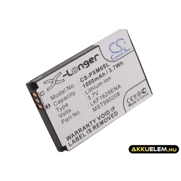 Utángyártott Samsung Médialejátszó Li-ion akkumulátor 3.7V 1000mAh 990208, LKF1629ENA - CameronSino