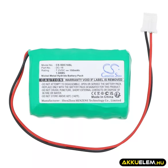 Utángyártott PetSafe Kutyanyakörv Ni-MH akkumulátor 7.2V 150mAh - CameronSino