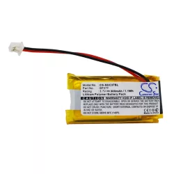   Utángyártott Dogtra Kutyanyakörv Li-Polymer akkumulátor 3.7V 300mAh BP37F, BP37R - CameronSino