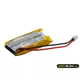 Utángyártott Dogtra Kutyanyakörv Li-Polymer akkumulátor 3.7V 300mAh BP37F, BP37R - CameronSino